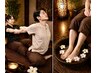 足湯＋タイマッサージ80分【力仕事の方向け◎筋肉疲労に徹底アプローチ】