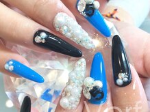 ネイルサロン べルフ(nail salon Verf)/夏ロングスカルプ