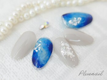 プラスネイル 銀座中央通り店(PLUS NAIL)/【172】定額6,589円もやもや