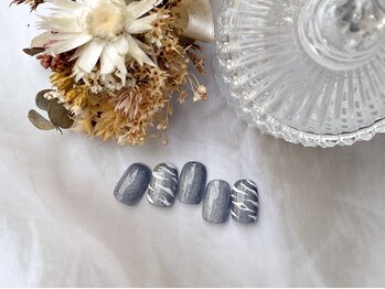 マグネットゼブラネイル