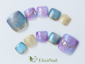 エリクサーネイル 池袋(Elixir Nail)/フット　やり放題/クーポン使用