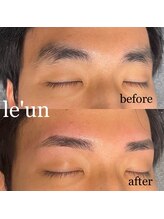 ルアン 表参道店/メンズ美眉毛スタイリング