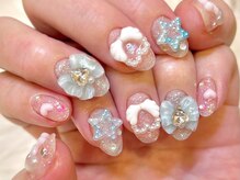 チャーピーネイル(CHIRPY NAIL)/定額B*キキララ風