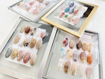 ラクレ 博多店(Lacl'e)の写真/アートサンプルも豊富にご用意♪季節のデザインやトレンドデザインなどご予算に合わせてコースが選べる☆