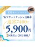 ★夏得キャンペーン★Wフラットラッシュ120本(極上の持ち)【新規～３回目迄】