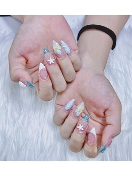 10本長さだし+持ち込みデザイン