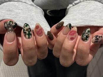 シェルネイル(SHELL NAIL)/海外デザイン/staff:Yuzuha