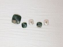 ティーエヌ 名古屋矢場町店/フット　デザインネイル￥6980