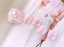 ネイルサロンフォーユー(for u)/うるうるフット￥7500