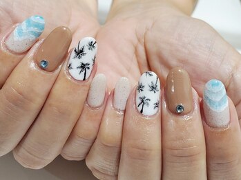 ケー フレーバー ネイル(K flavor nail)/デザインやり放題120分　¥9980