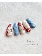 グローアップ(grow up)/デニム×ローズ