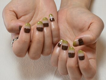 ネイルサロン プルミエール(Premiere)/ツートンカラー＆グラデ