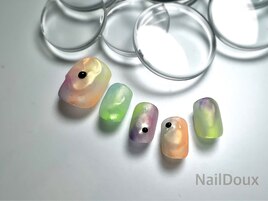 オーロラフットネイル