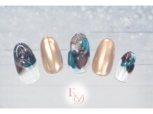 アイ アンド ネイルデイ 桂(EYE＆NAIL DAY)/定額デザインコース/フィルイン