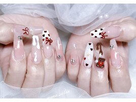 リボンチーク クマ バレンタイン