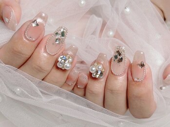 エム(M.)/チーク×ビジュー