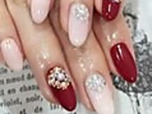 デイジー(daisy)/エレガントビジューネイル