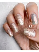 ウロネイルズ(ulo nails)/キラキラフラッシュネイル