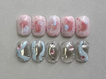 ネイルアンドアイラッシュ アールイー(Re)/Simple Art 6600