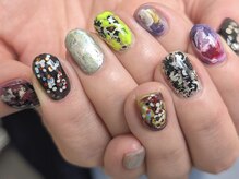 ゆびノさき/サイケデリックネイル