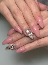 キャッツアイ(cat's eye)/シンプルデザインネイル