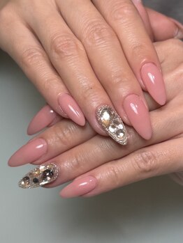 キャッツアイ(cat's eye)/シンプルデザインネイル