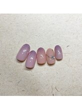 ミントリーフ バイ リート(Mint leaf by Reat)/定額ネイル〈シンプルコース〉