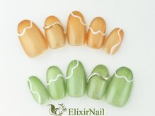 エリクサーネイル 五反田(Elixir Nail)/定額a シンプル／クーポン使用