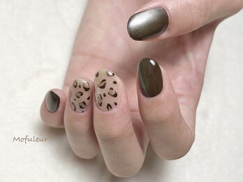 モフルール(Mofuleur)/ヒョウ柄×マグネット