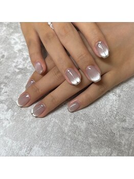 ネイルサロン エーナイン ザ ビッグ東雁来店/マグネットネイル