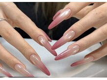 アモールビューティー 新宿店(Amor Beauty)/チップ長さだしワンホンネイル
