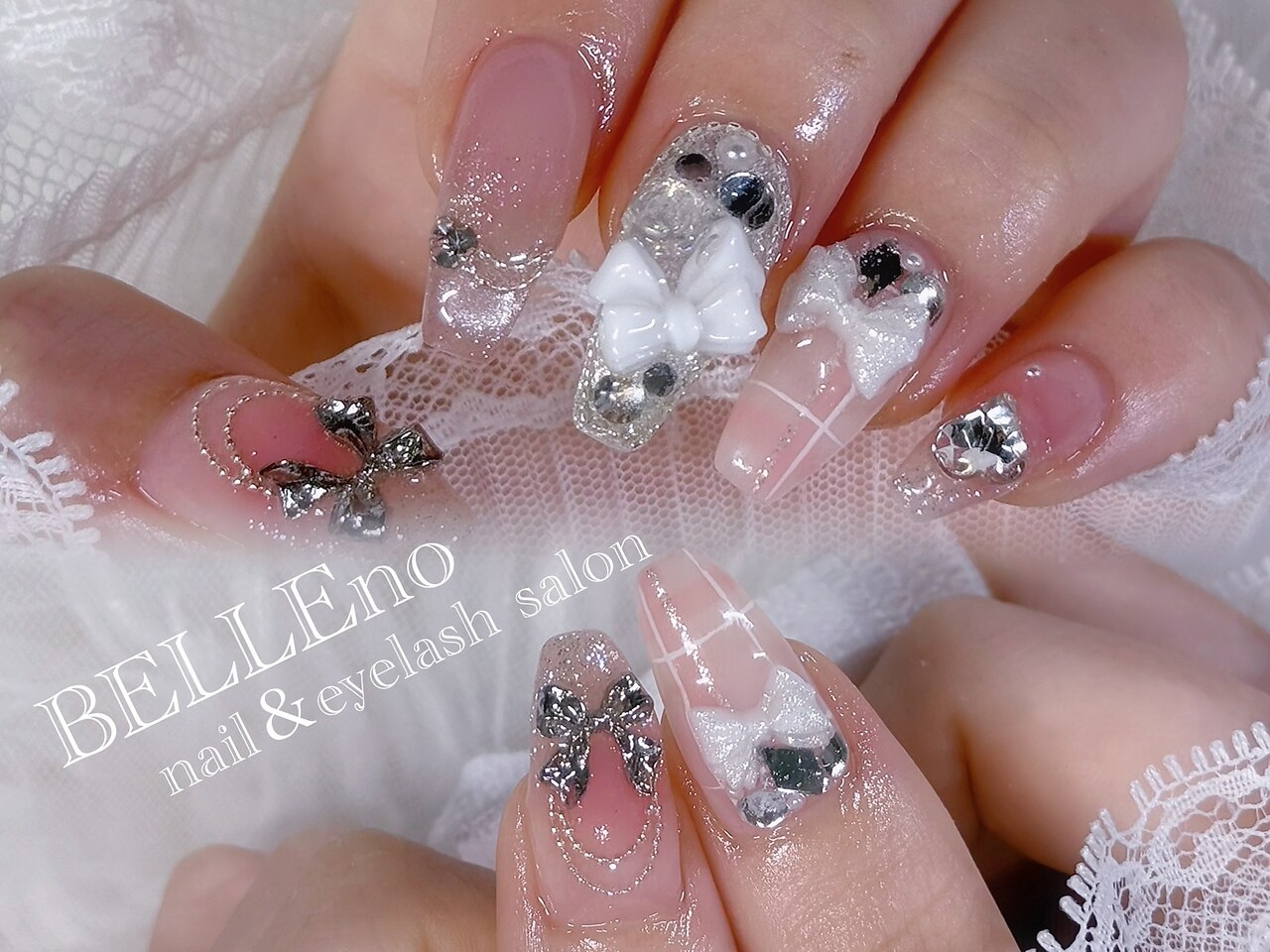 《HAND》 パーツつけ放題+10本アートコース \11900