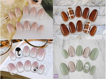 ファストネイル 越谷レイクタウン店(FAST NAIL)/定額 ¥5410 ◆ シンプルAコース
