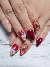 ネイルアンドアイラッシュサロン レア 千葉店(Lea)/アート４本付スカルプ