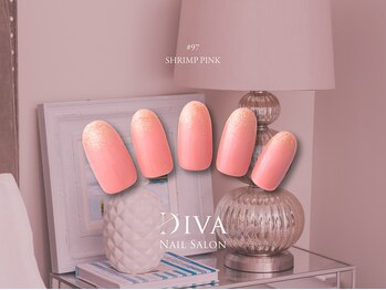 ネイルサロン ディーバ 調布店(Diva)/One color plus（先端ラメ）