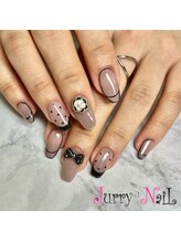 ジュリーネイル 所沢店/３Dリボン、ドットアート