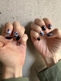 マーブルネイル　¥5000