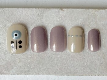 カラ ネイル 中津店(calla nail)/北欧お花デザイン