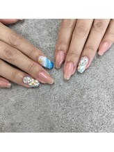 クレア(CLEA)/砂浜ネイル