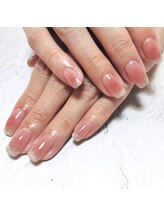 フレイムス アイラッシュ アンド ネイル(FRAMES)/ぽわっとチークネイル