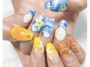 ミネイル(3nail)/夏ネイル