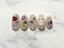 ネイルハート(Nail HEART)/キラキラ☆量産/ワンホンネイル