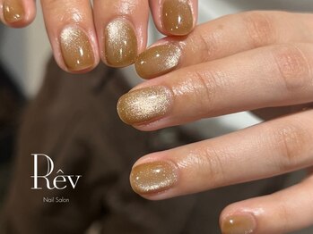 レーヴ(Rev)の写真/SNSやメディアで大人気！マグネットネイルやオーロラネイルが得意♪カラーも豊富に取り揃えております☆