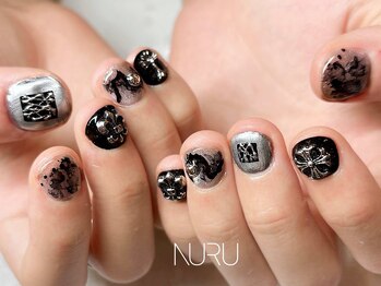ヌル ネイル 新宿(NURU NAIL)/個性派/モード系/クロム/新宿