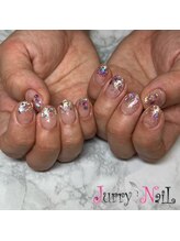 ジュリーネイル 所沢店/キラキラ！ラメグラデーション