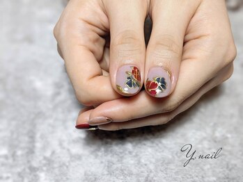 ワイネイル(Y.nail)/お正月和柄デザイン