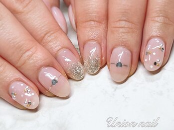 ユニオンネイル川崎(UNION NAIL)の写真/《自爪を削らないパラジェルで美爪ケア》薄くなってしまった爪を綺麗に育成♪パラジェル初回¥1430→¥880★