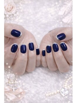キュービーネイルプラス 大宮マルイ店(QB Nailplus)/静と艶。