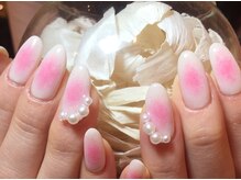 ネイルズ ララ(nails Lala)/チークネイル(*^^*)