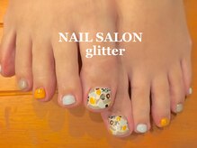 ネイルサロン グリッター(NAIL SALON glitter)/サファリフットネイル